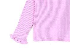 Name It pastel lavender slim strikbluse